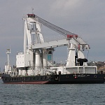 Морской самоходный плавучий кран «Юрий Кондрашов» грузоподъемностью 400 тонн
