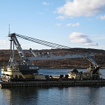 Морской самоходный плавучий кран «Слава Севастополя» грузоподъемностью 500 тонн